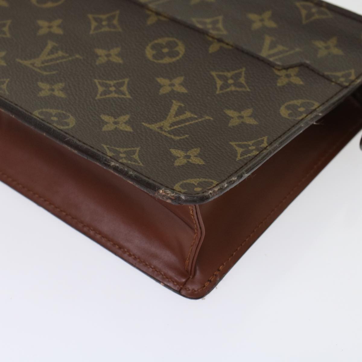 LOUIS VUITTON Monogram Pochette Homme Clutch Bag M51795 LV 45702