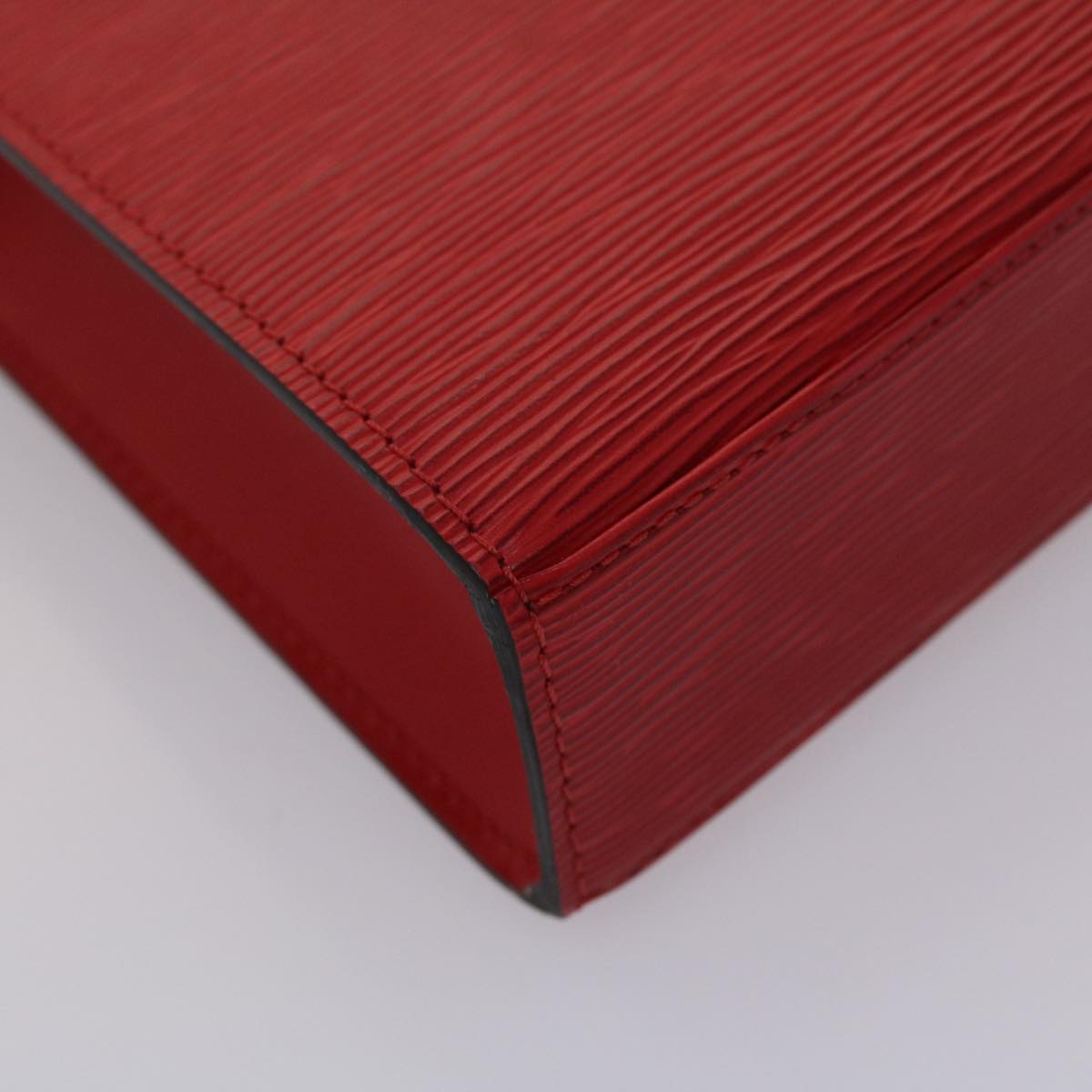 LOUIS VUITTON Epi Malesherbes Hand Bag Red M52377 LV 45709