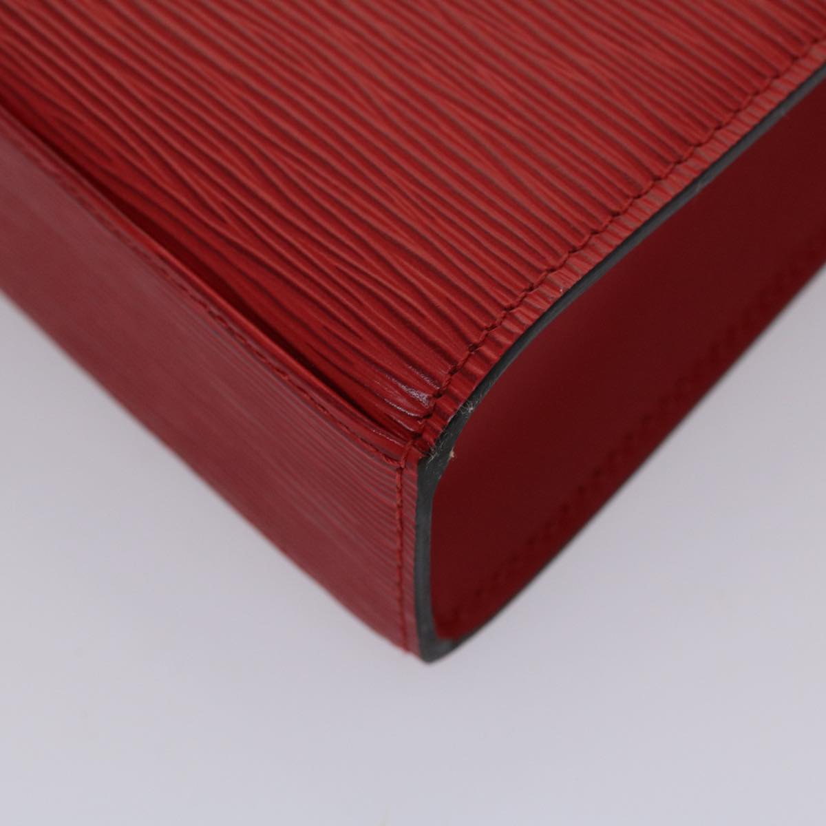 LOUIS VUITTON Epi Malesherbes Hand Bag Red M52377 LV 45709