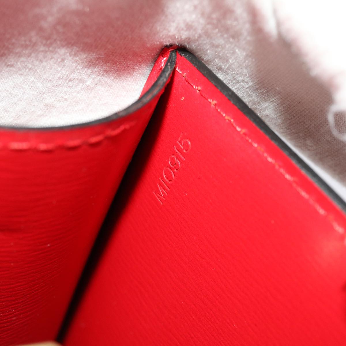 LOUIS VUITTON Epi Malesherbes Hand Bag Red M52377 LV 45709