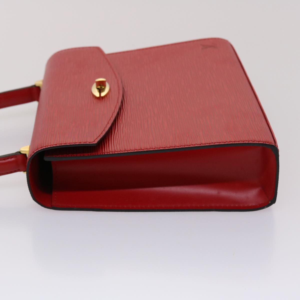 LOUIS VUITTON Epi Malesherbes Hand Bag Red M52377 LV 45709