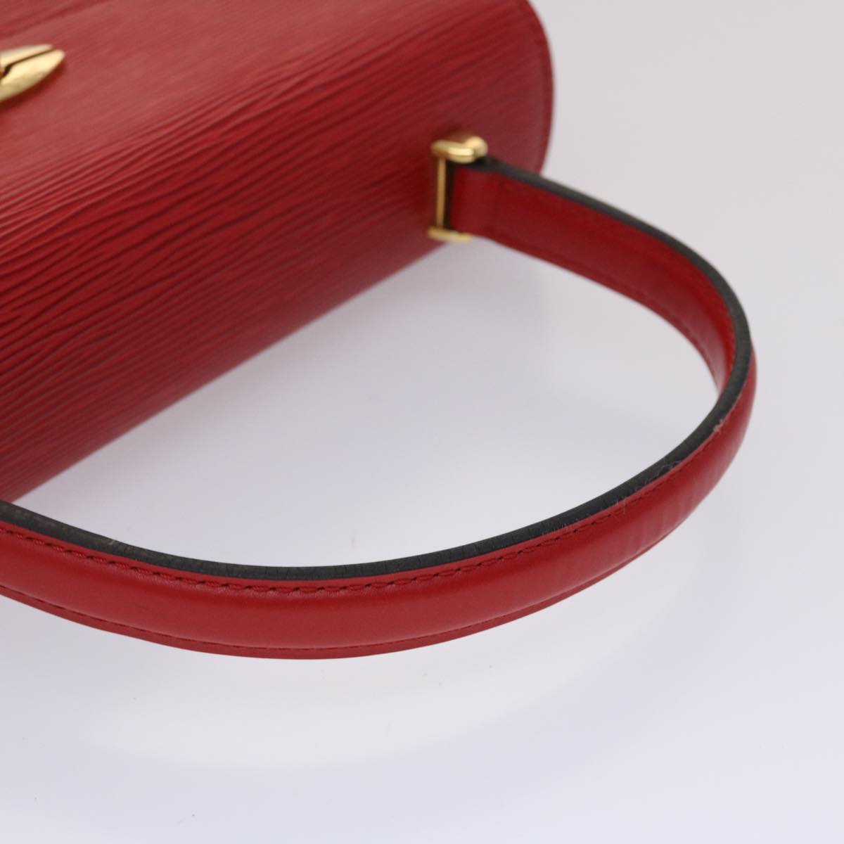 LOUIS VUITTON Epi Malesherbes Hand Bag Red M52377 LV 45709
