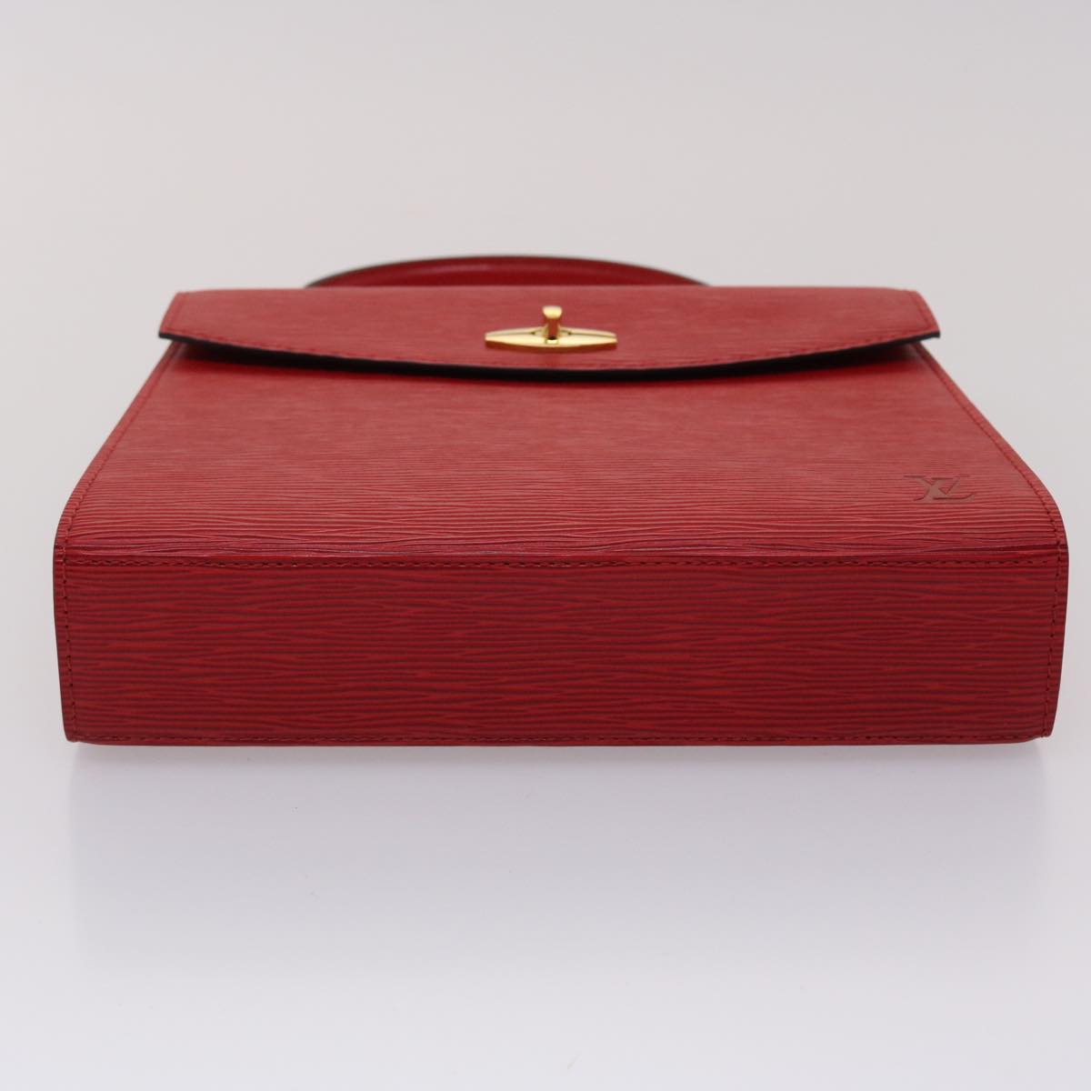 LOUIS VUITTON Epi Malesherbes Hand Bag Red M52377 LV 45709