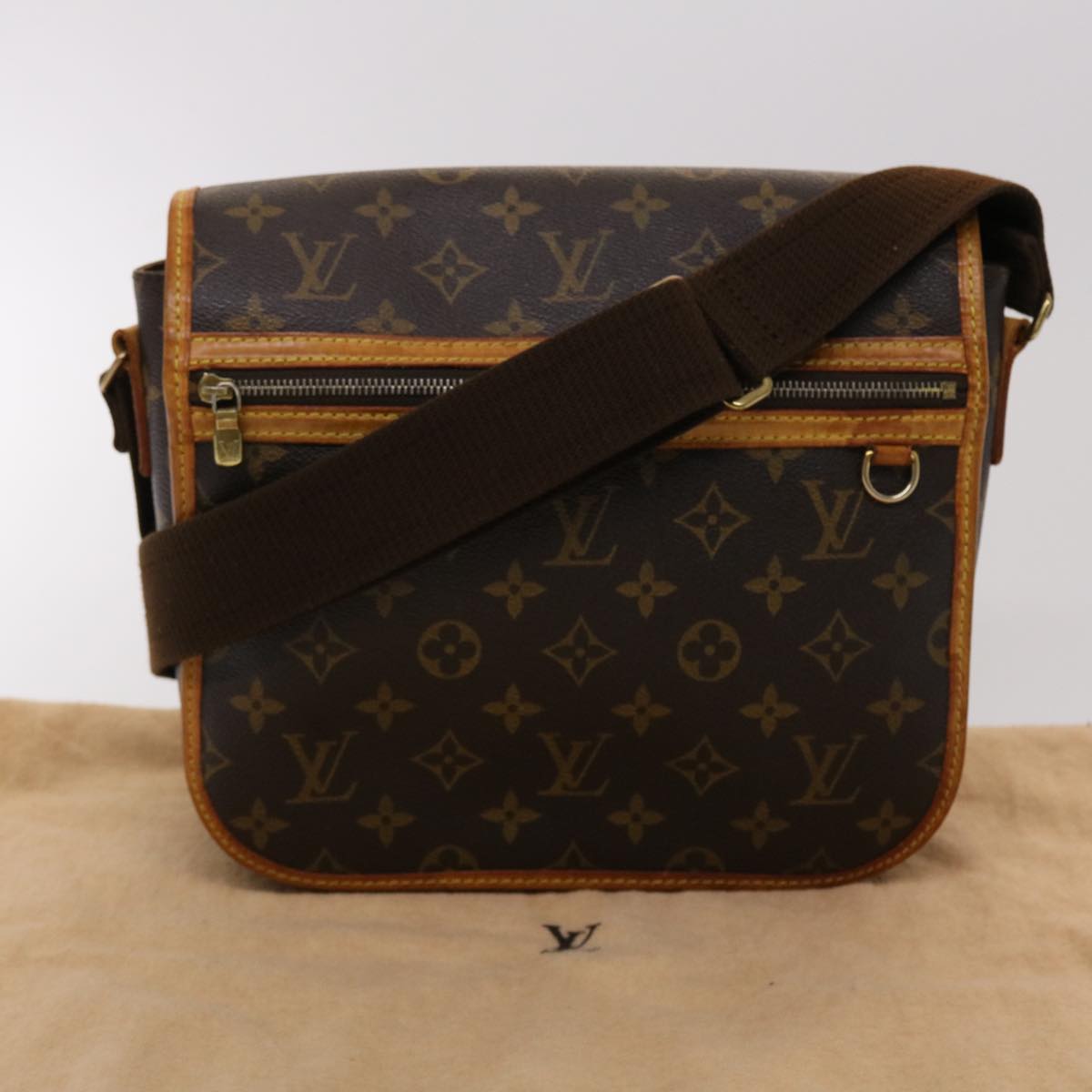 LOUIS VUITTON Monogram Messenger Bosphore PM Shoulder Bag M40106 LV 45720