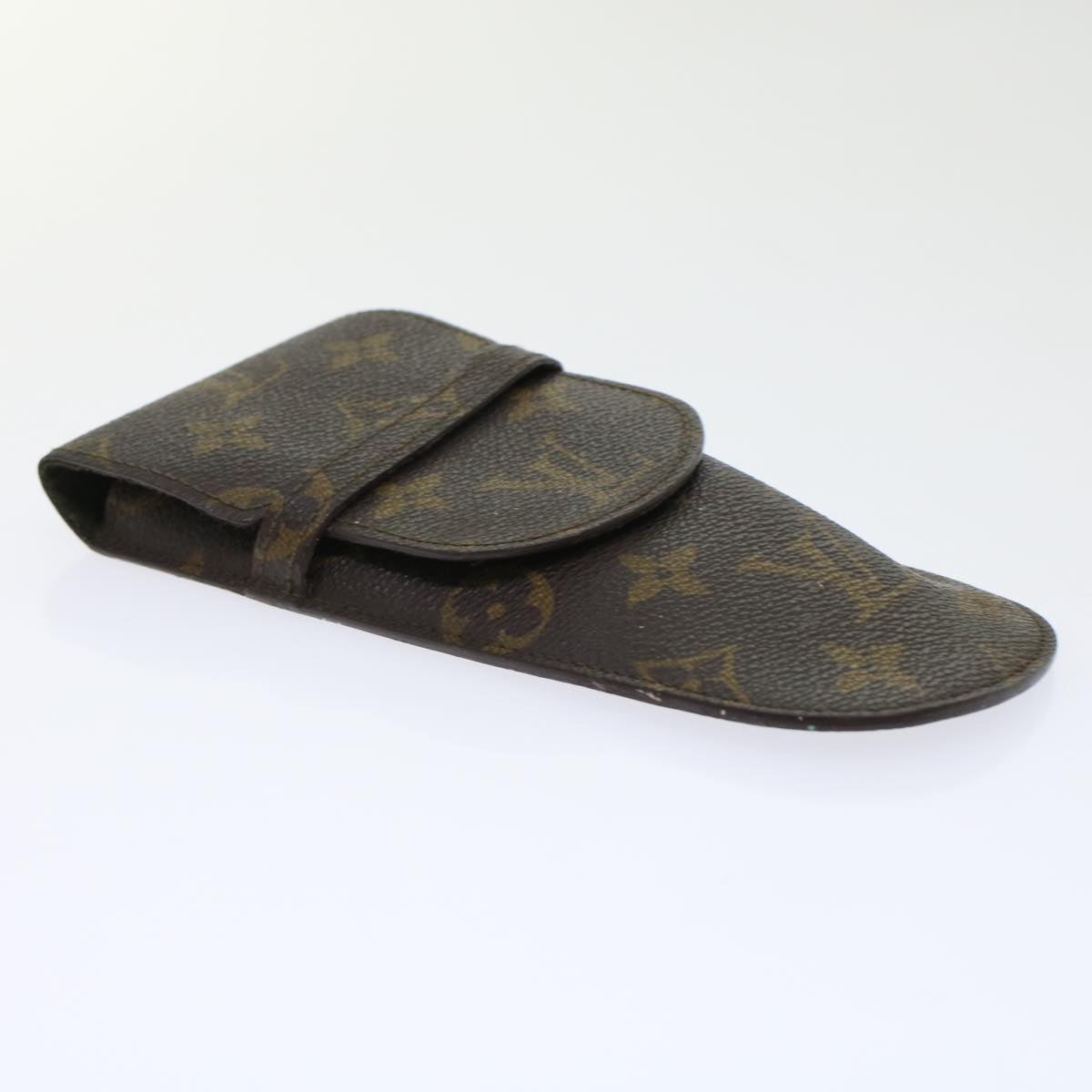 LOUIS VUITTON Monogram Etui Lunette Rabat Glasses Case M62970 LV 45725