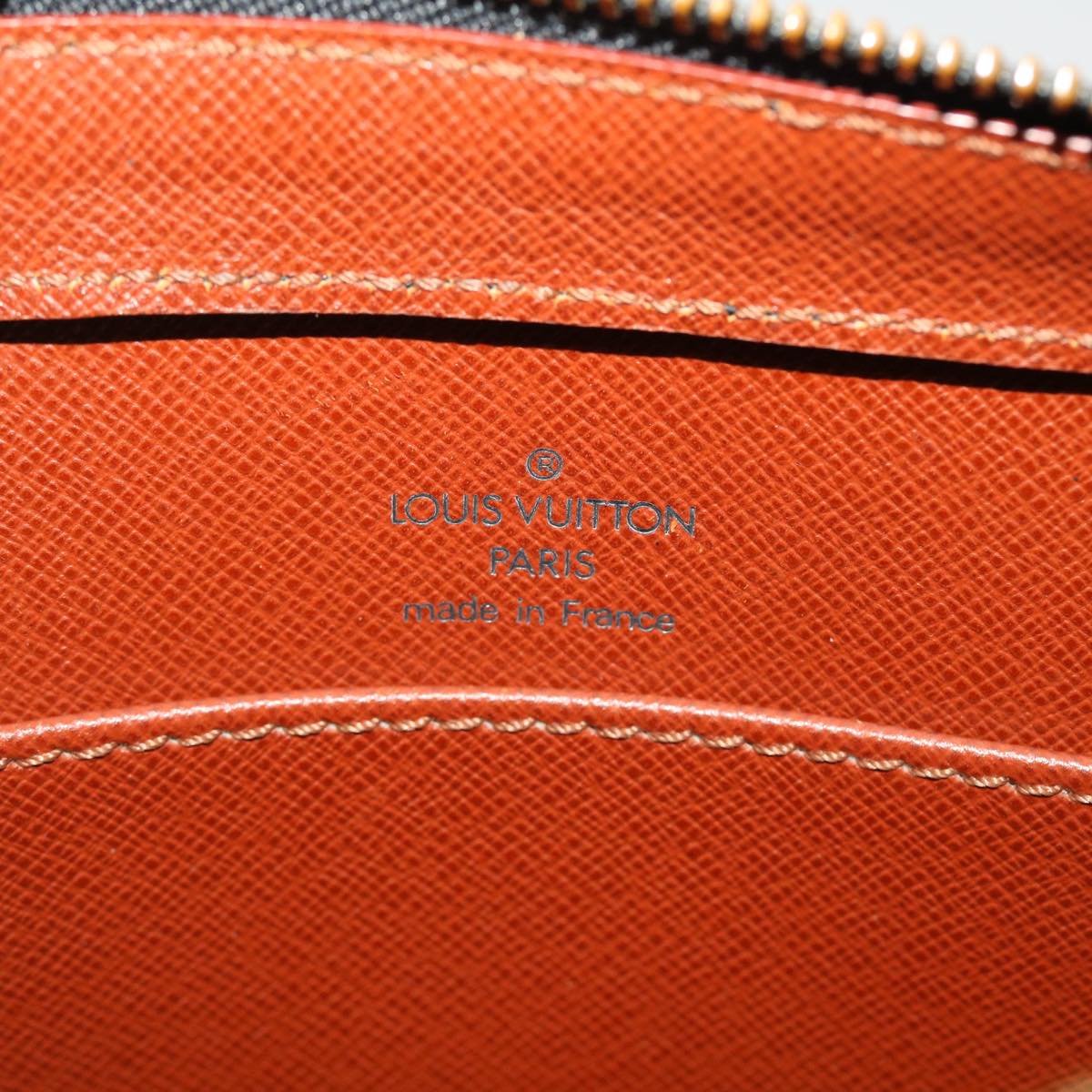 LOUIS VUITTON Epi Orsay Clutch Bag Black M51992 LV 45731