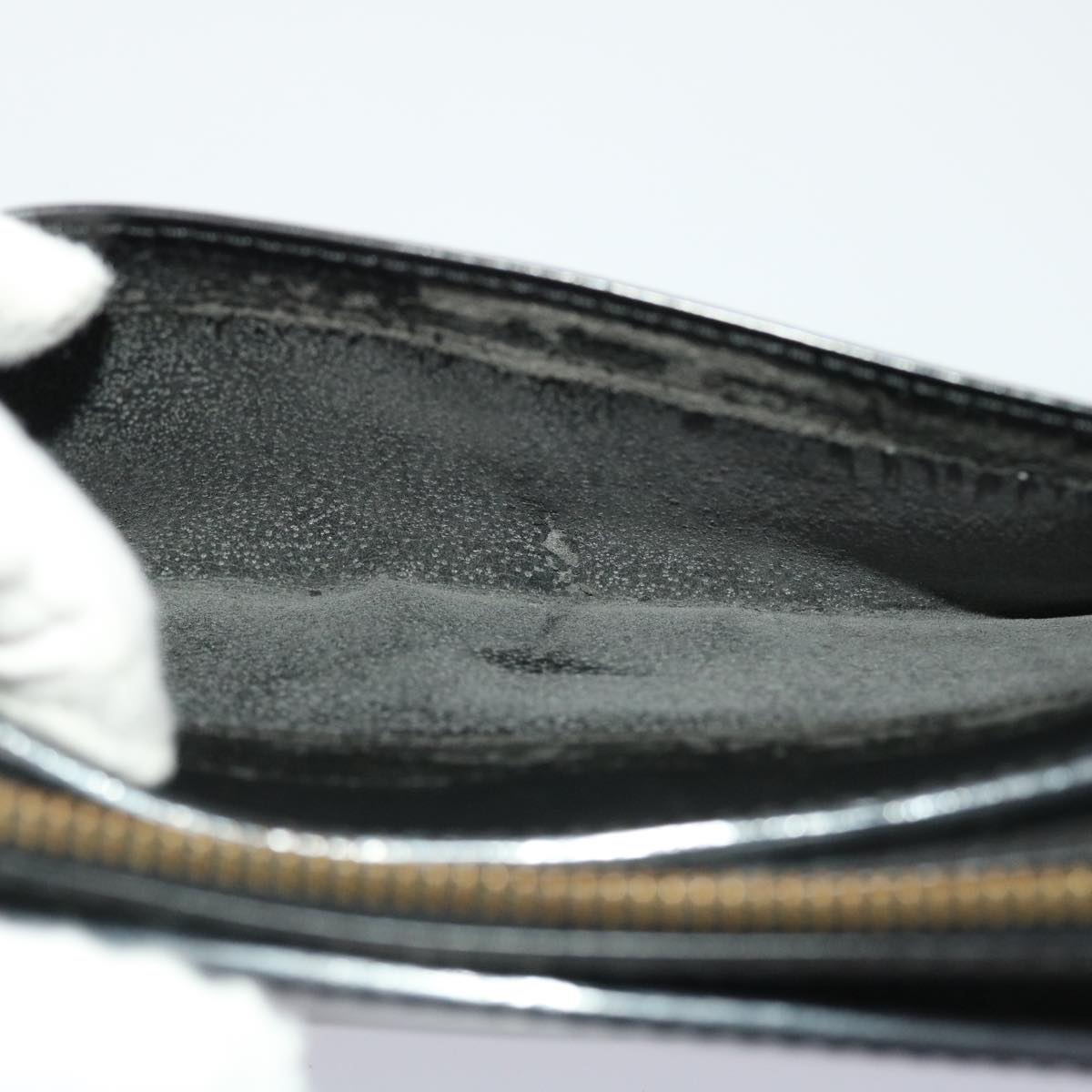 LOUIS VUITTON Epi Orsay Clutch Bag Black M51992 LV 45731
