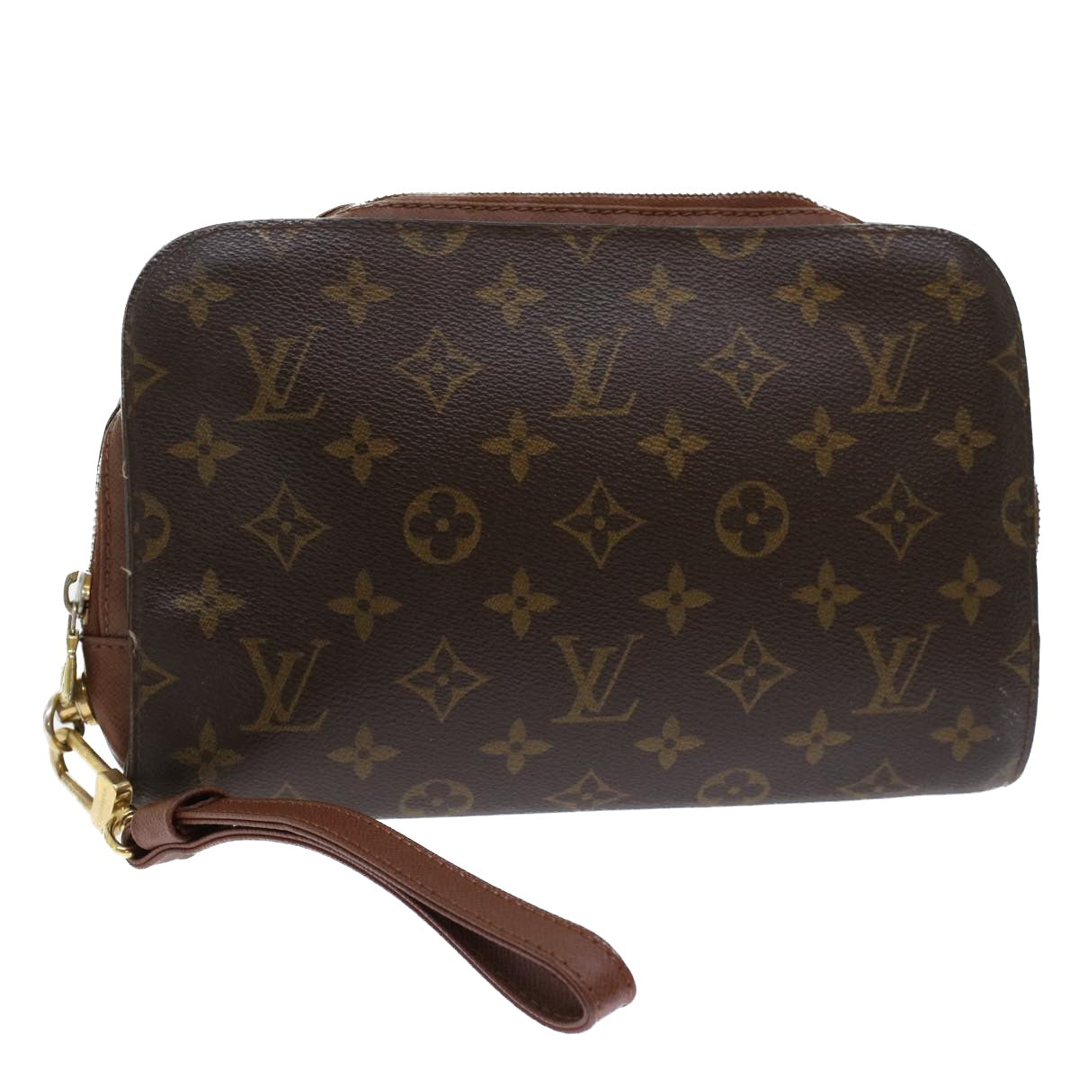 LOUIS VUITTON Monogram Orsay Clutch Bag M51790 LV 45732