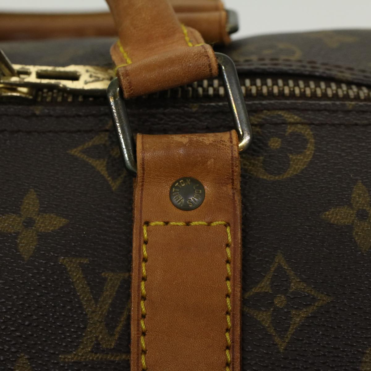 LOUIS VUITTON Monogram Keepall Bandouliere 45 Boston Bag M41418 LV 45735