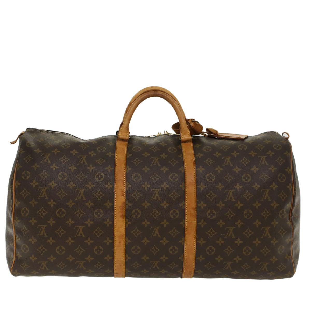 LOUIS VUITTON Monogram Keepall 60 Boston Bag M41422 LV 45736