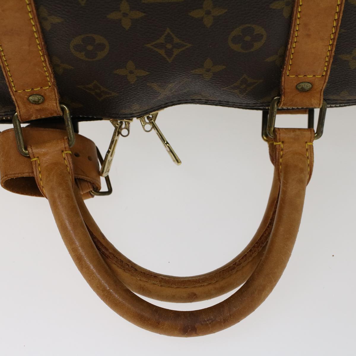 LOUIS VUITTON Monogram Keepall 60 Boston Bag M41422 LV 45736