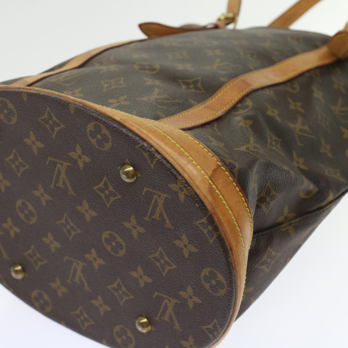 LOUIS VUITTON Monogram Bucket GM Shoulder Bag M42236 LV 45738