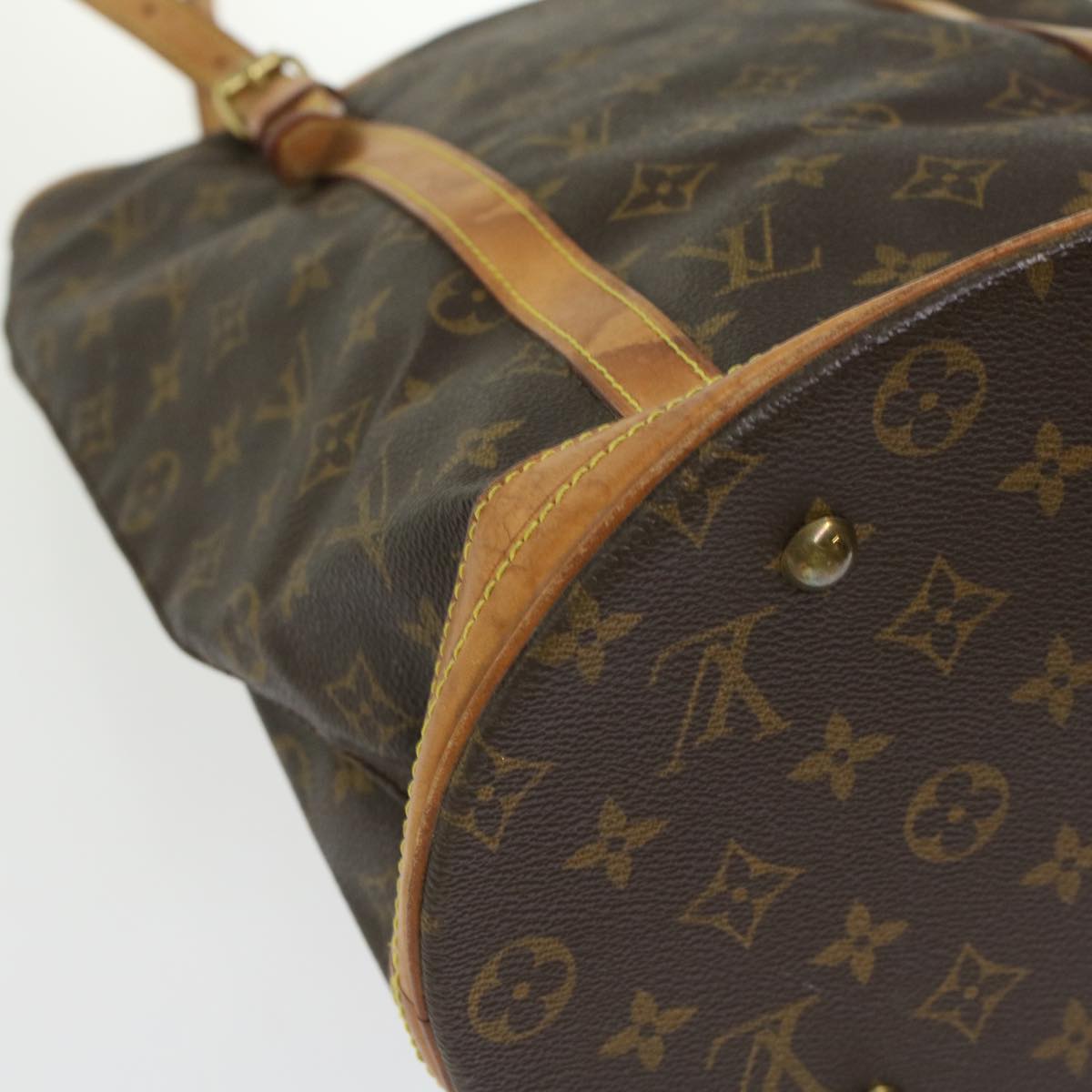 LOUIS VUITTON Monogram Bucket GM Shoulder Bag M42236 LV 45738