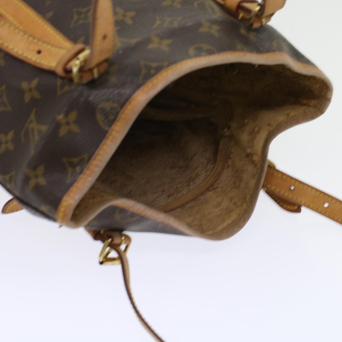 LOUIS VUITTON Monogram Bucket GM Shoulder Bag M42236 LV 45738
