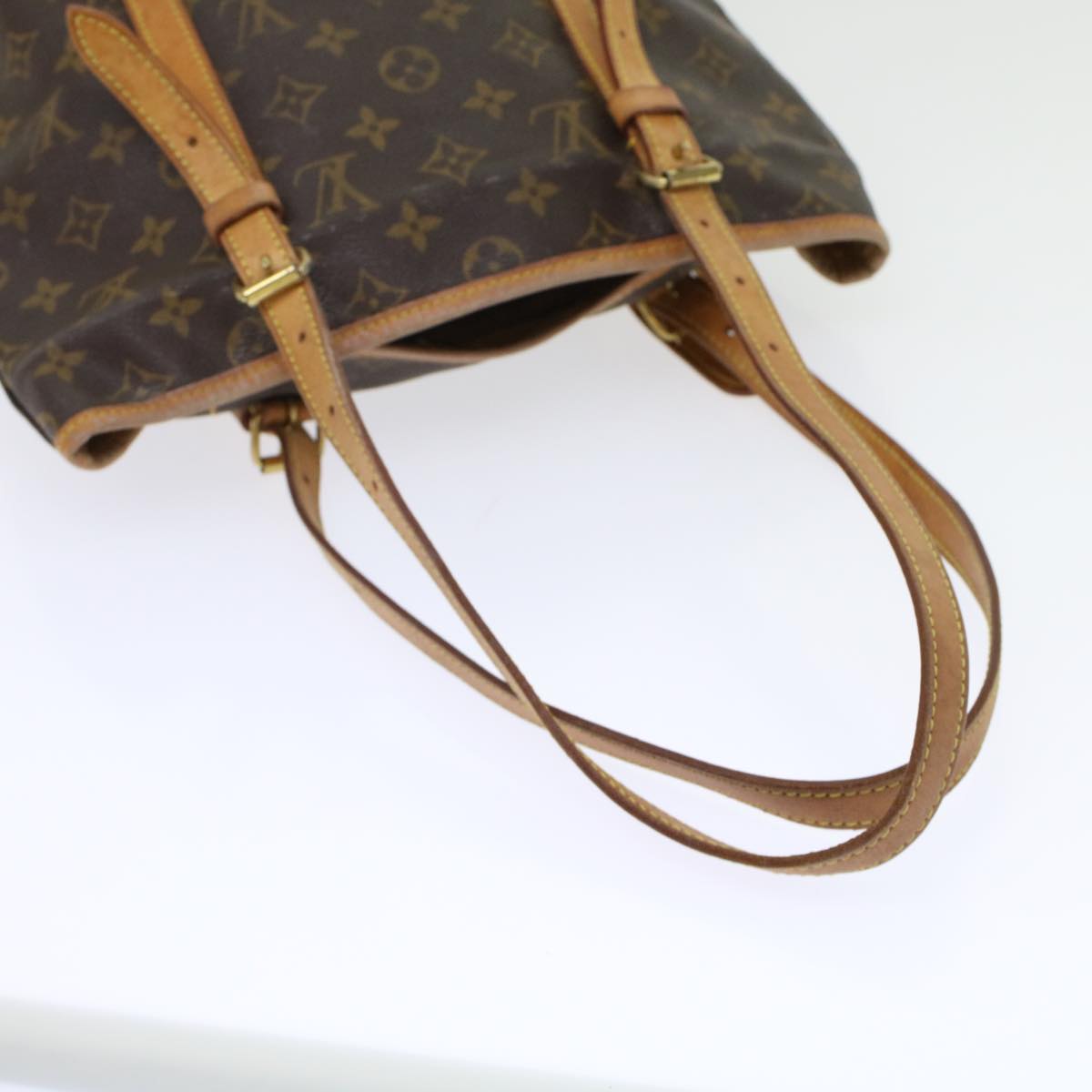 LOUIS VUITTON Monogram Bucket GM Shoulder Bag M42236 LV 45738