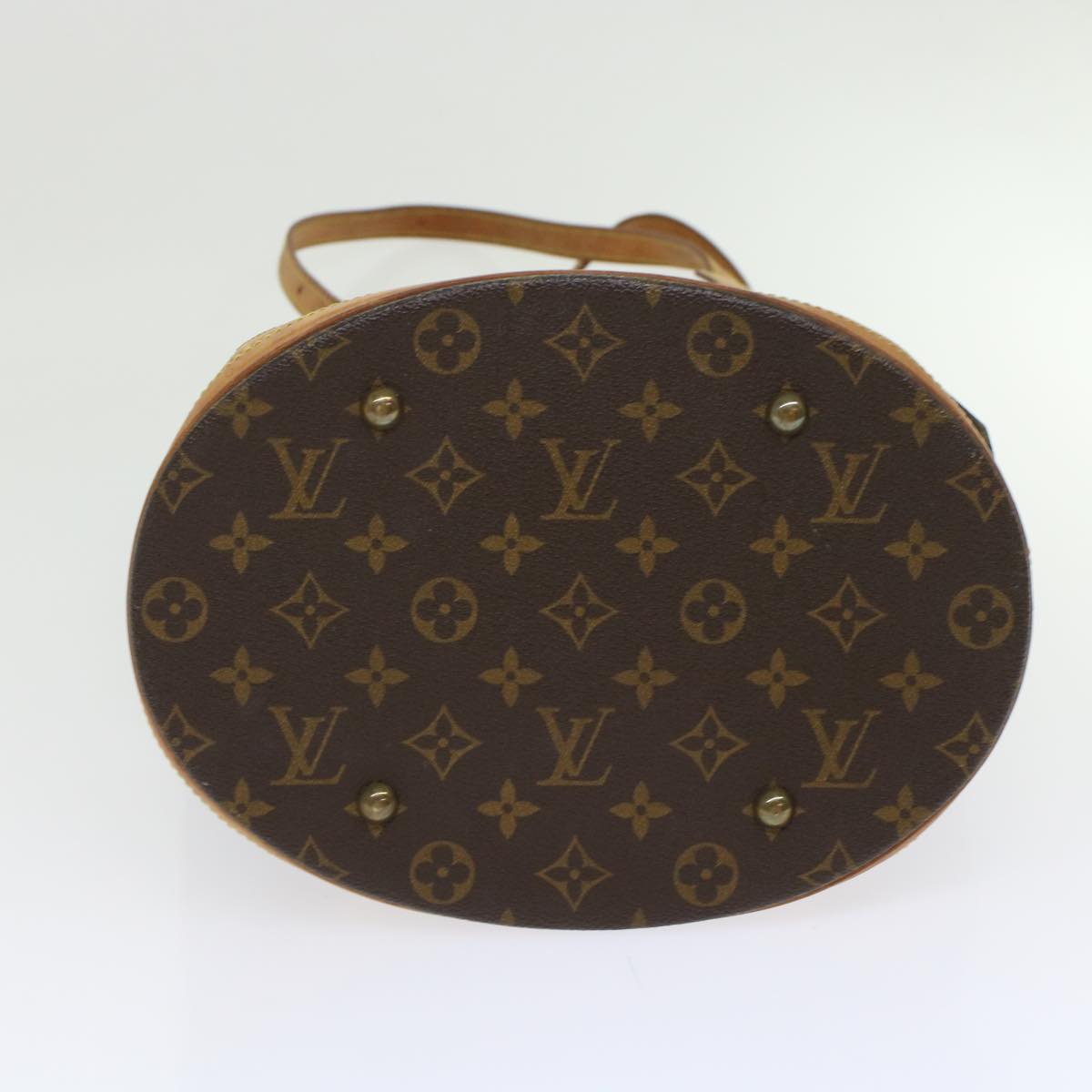 LOUIS VUITTON Monogram Bucket GM Shoulder Bag M42236 LV 45738
