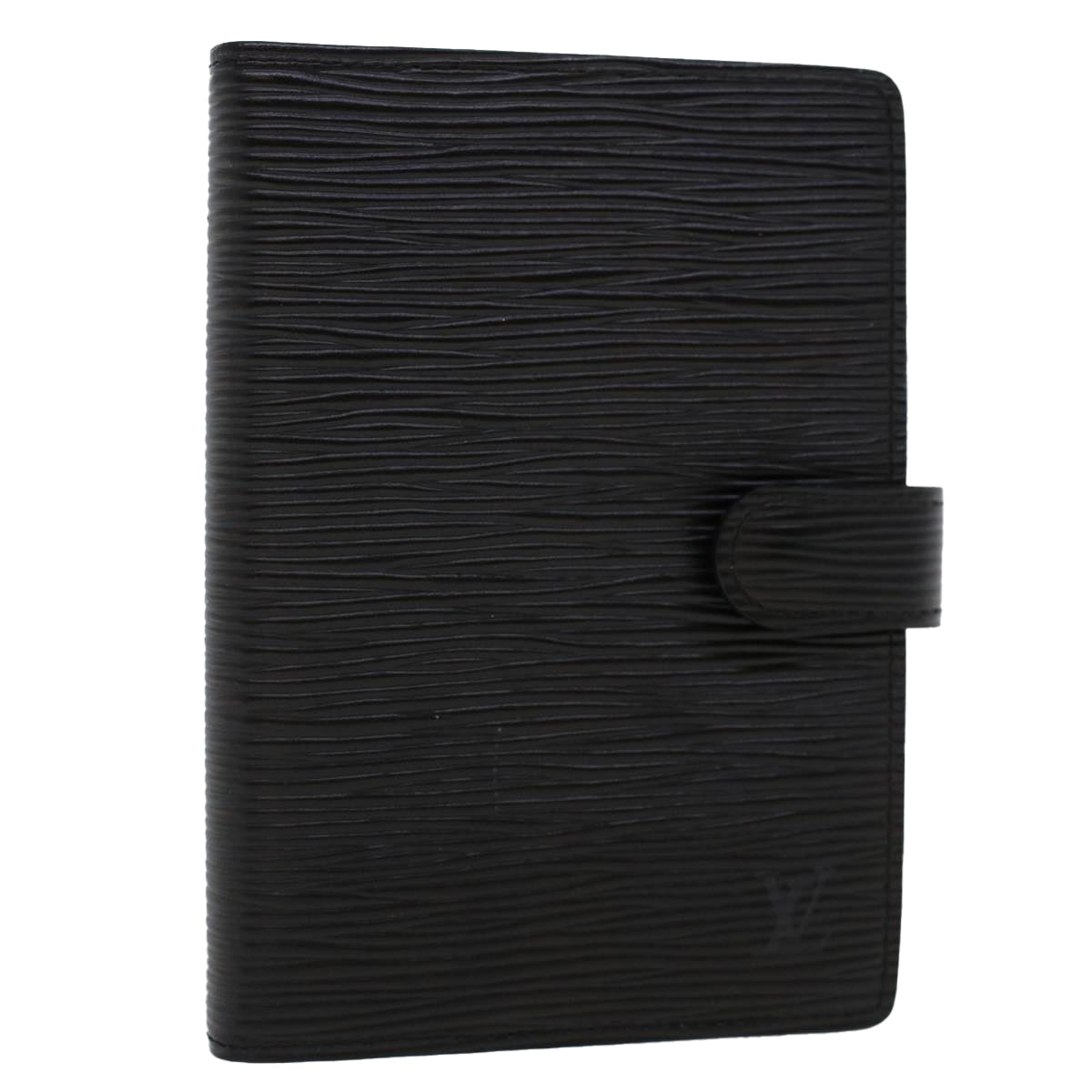 LOUIS VUITTON Epi Agenda PM Day Planner Cover Black R20052 LV 45741
