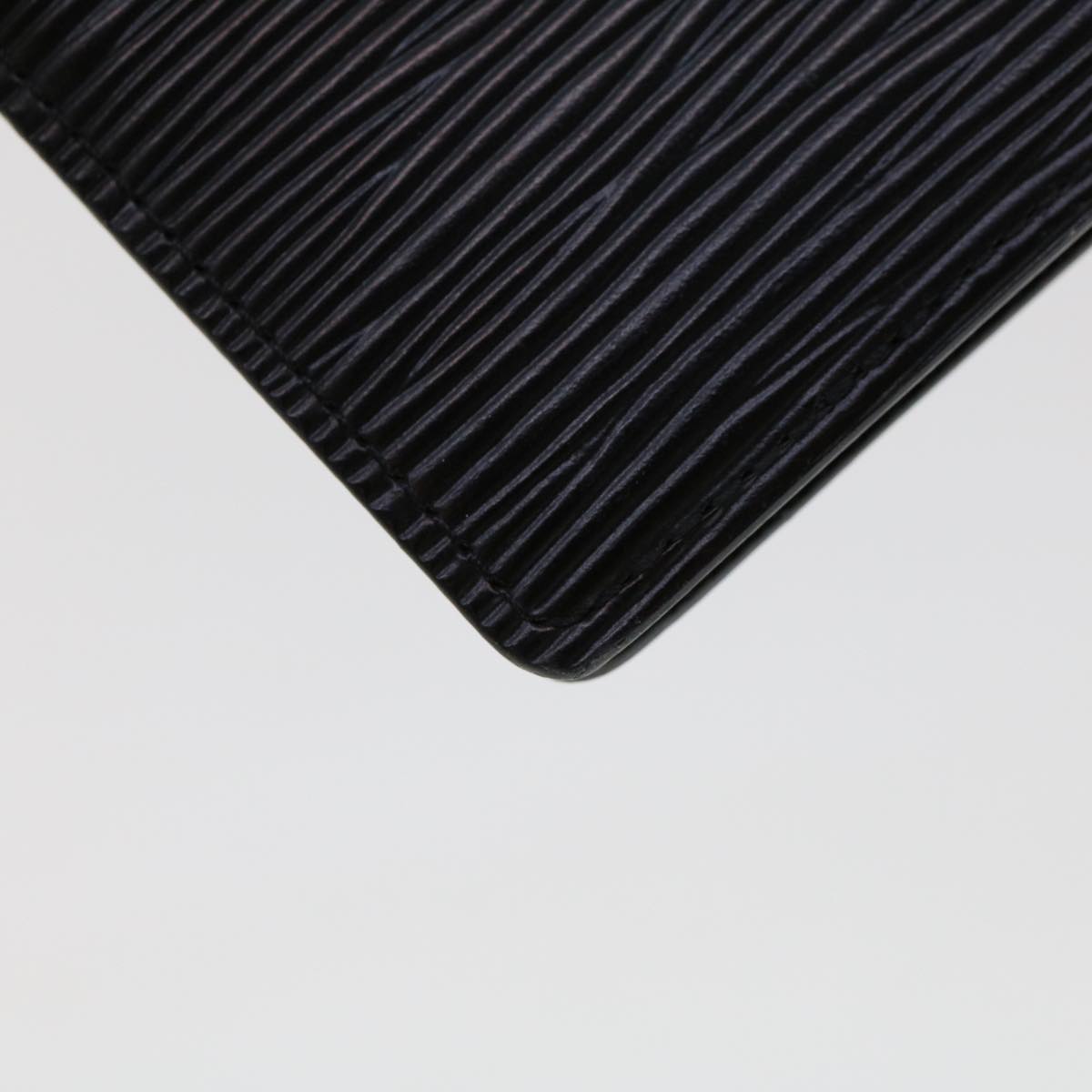 LOUIS VUITTON Epi Agenda PM Day Planner Cover Black R20052 LV 45741