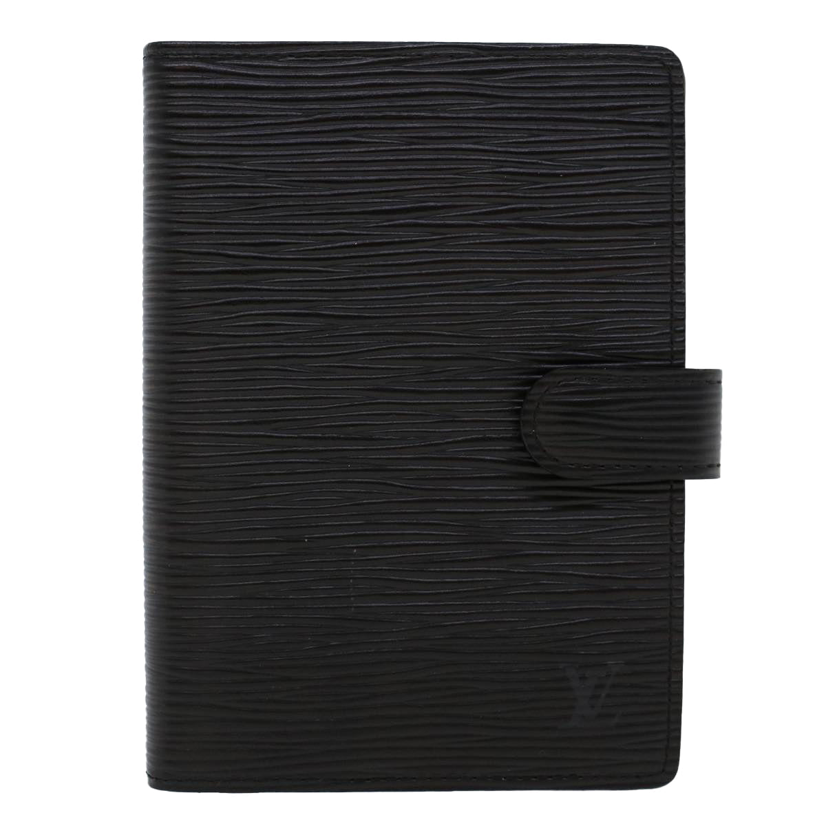 LOUIS VUITTON Epi Agenda PM Day Planner Cover Black R20052 LV 45741