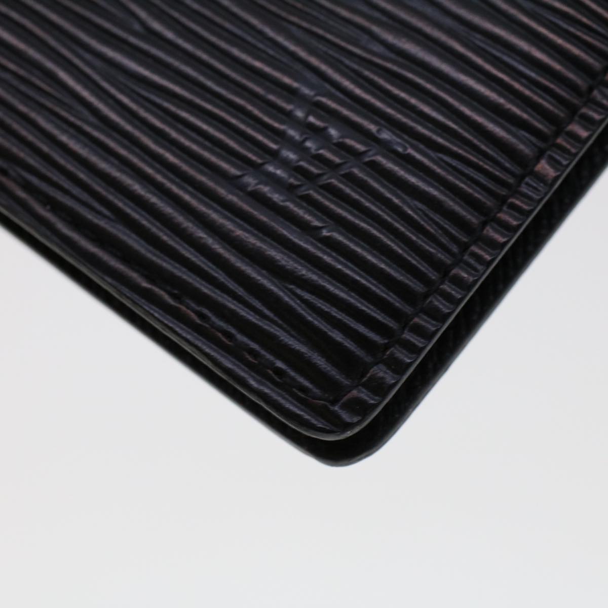 LOUIS VUITTON Epi Agenda PM Day Planner Cover Black R20052 LV 45741