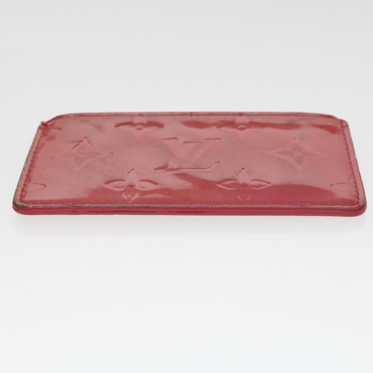 LOUIS VUITTON Monogram Vernis Pochette Cles Coin Purse Pink M91250 45744