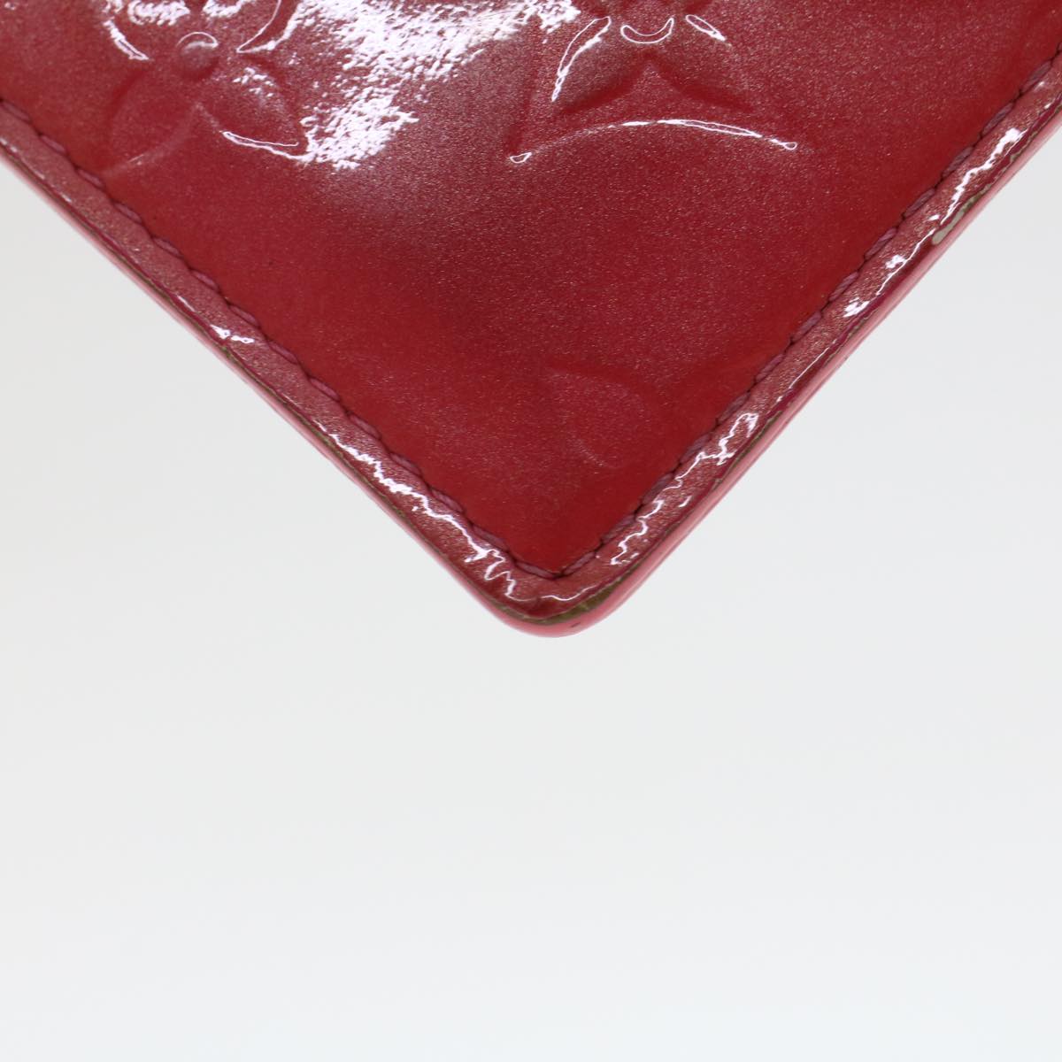 LOUIS VUITTON Monogram Vernis Pochette Cles Coin Purse Pink M91250 45744