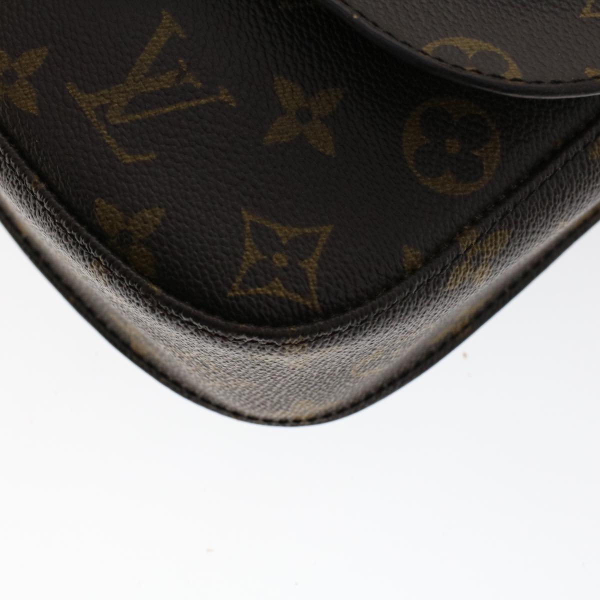 LOUIS VUITTON Monogram Saint Cloud MM Shoulder Bag M51243 LV 45749