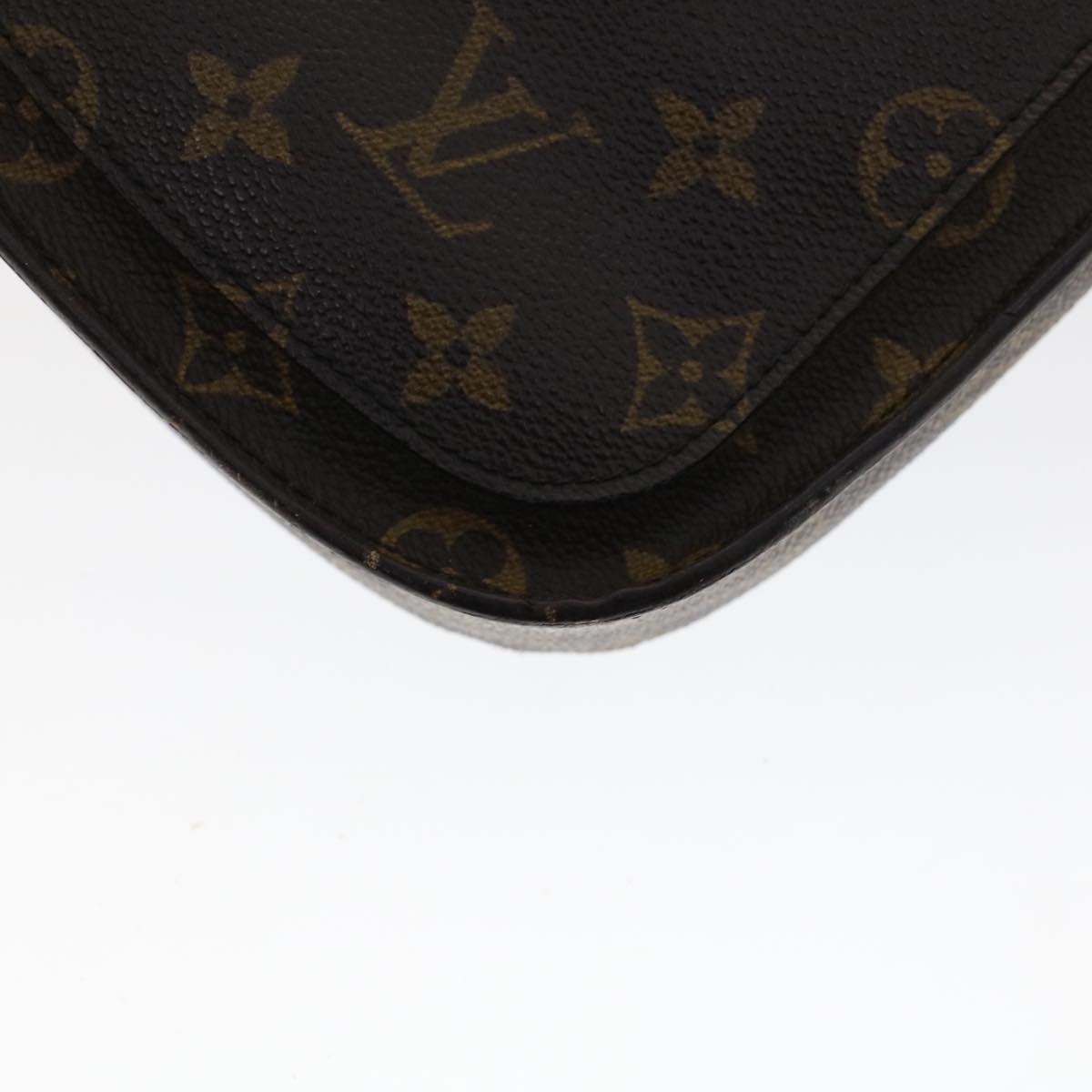 LOUIS VUITTON Monogram Saint Cloud MM Shoulder Bag M51243 LV 45749