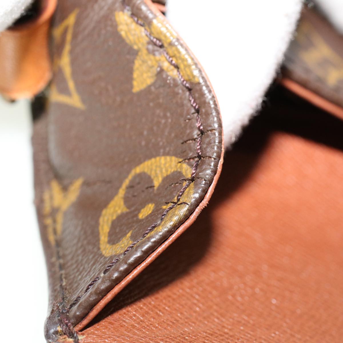 LOUIS VUITTON Monogram Saint Cloud MM Shoulder Bag M51243 LV 45749