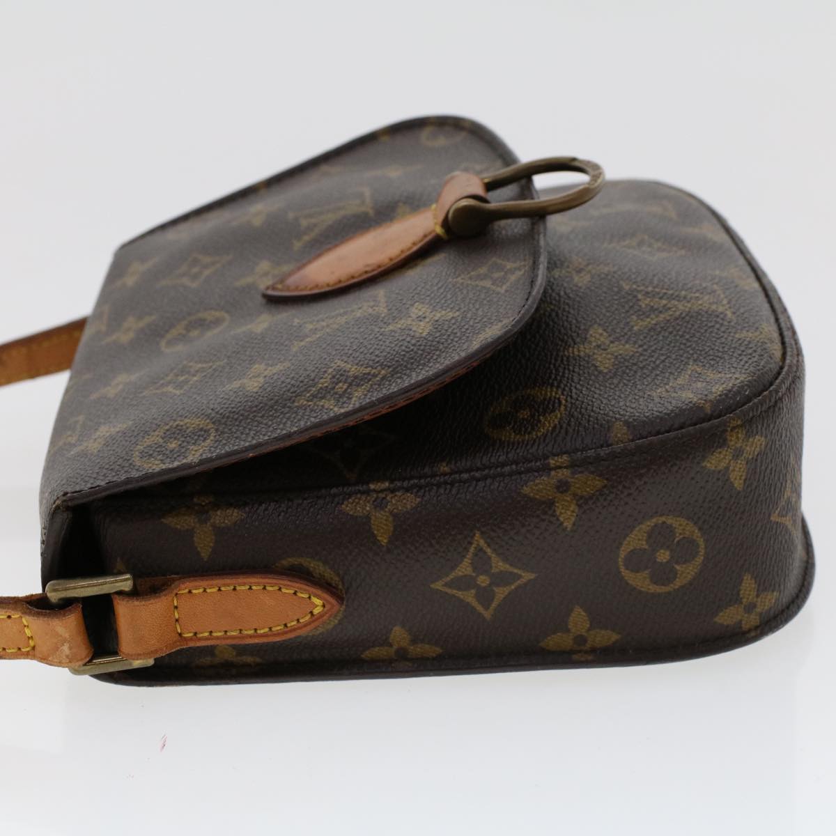 LOUIS VUITTON Monogram Saint Cloud MM Shoulder Bag M51243 LV 45749
