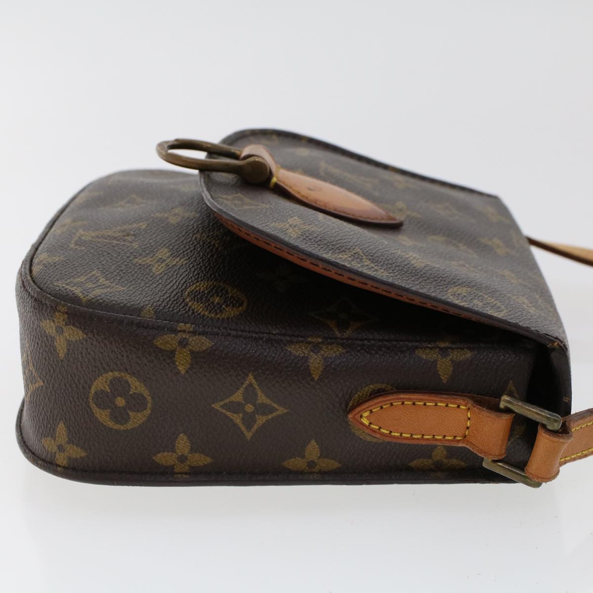 LOUIS VUITTON Monogram Saint Cloud MM Shoulder Bag M51243 LV 45749