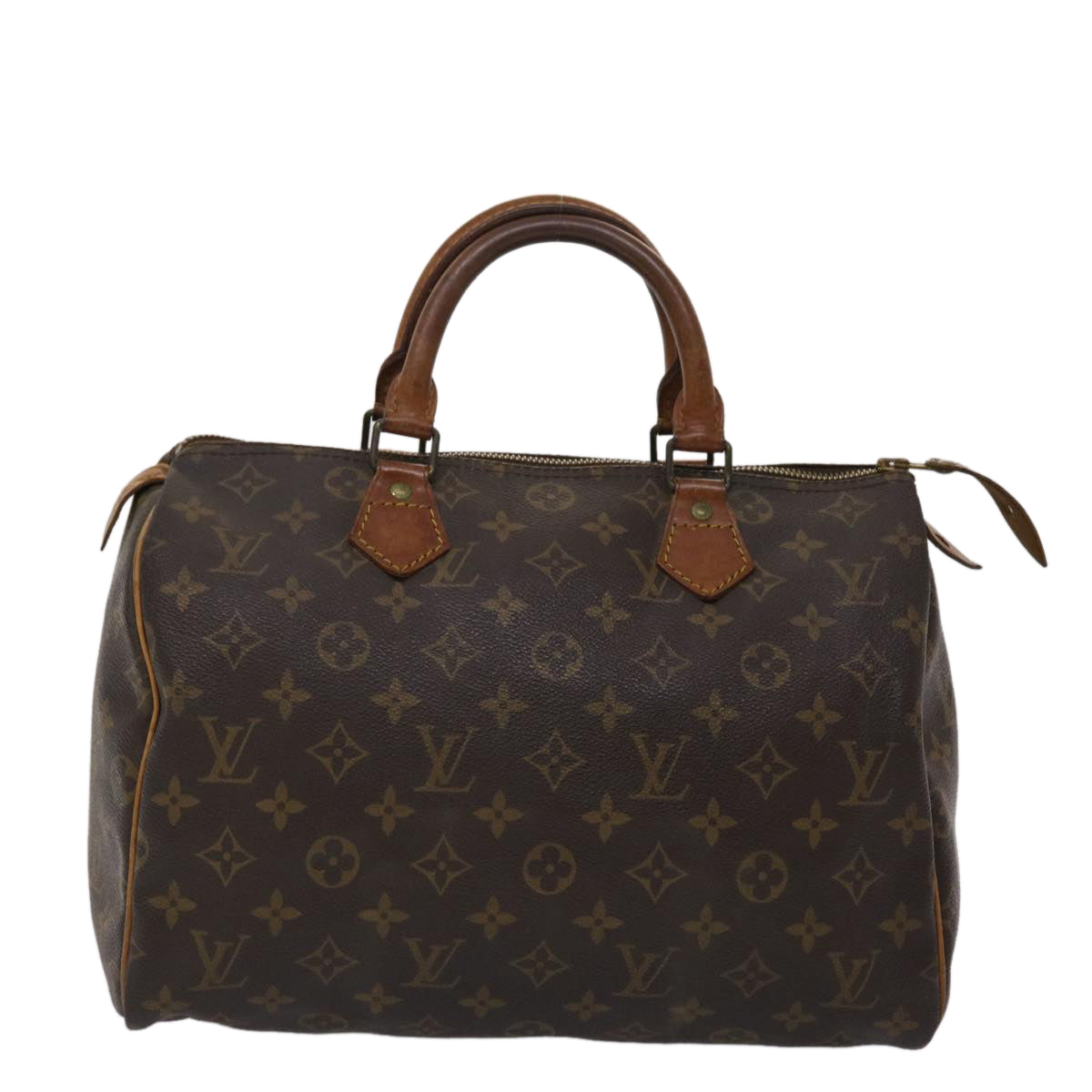 LOUIS VUITTON Monogram Speedy 30 Hand Bag M41526 LV 45750
