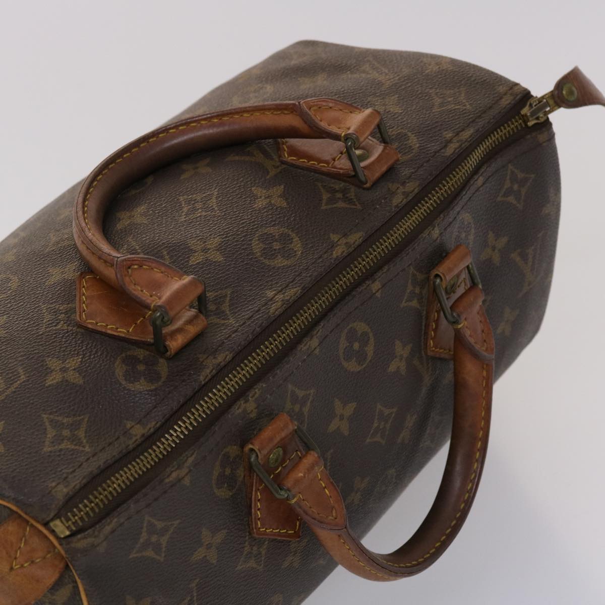 LOUIS VUITTON Monogram Speedy 30 Hand Bag M41526 LV 45750