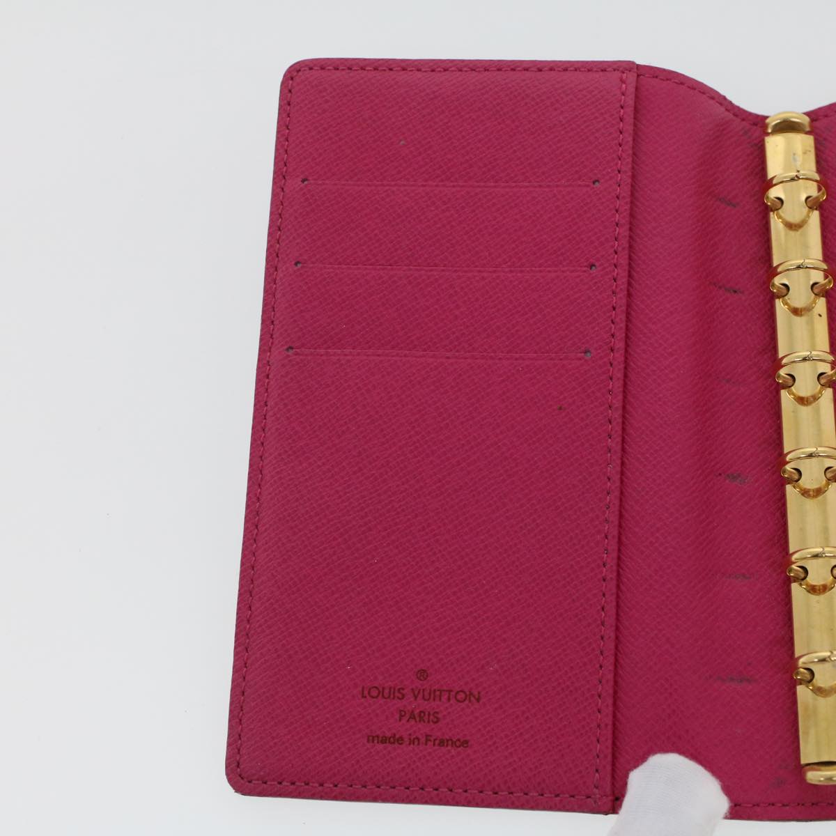 LOUIS VUITTON Monogram Multicolor Agenda PM Day Planner Cover Black R20895 45753