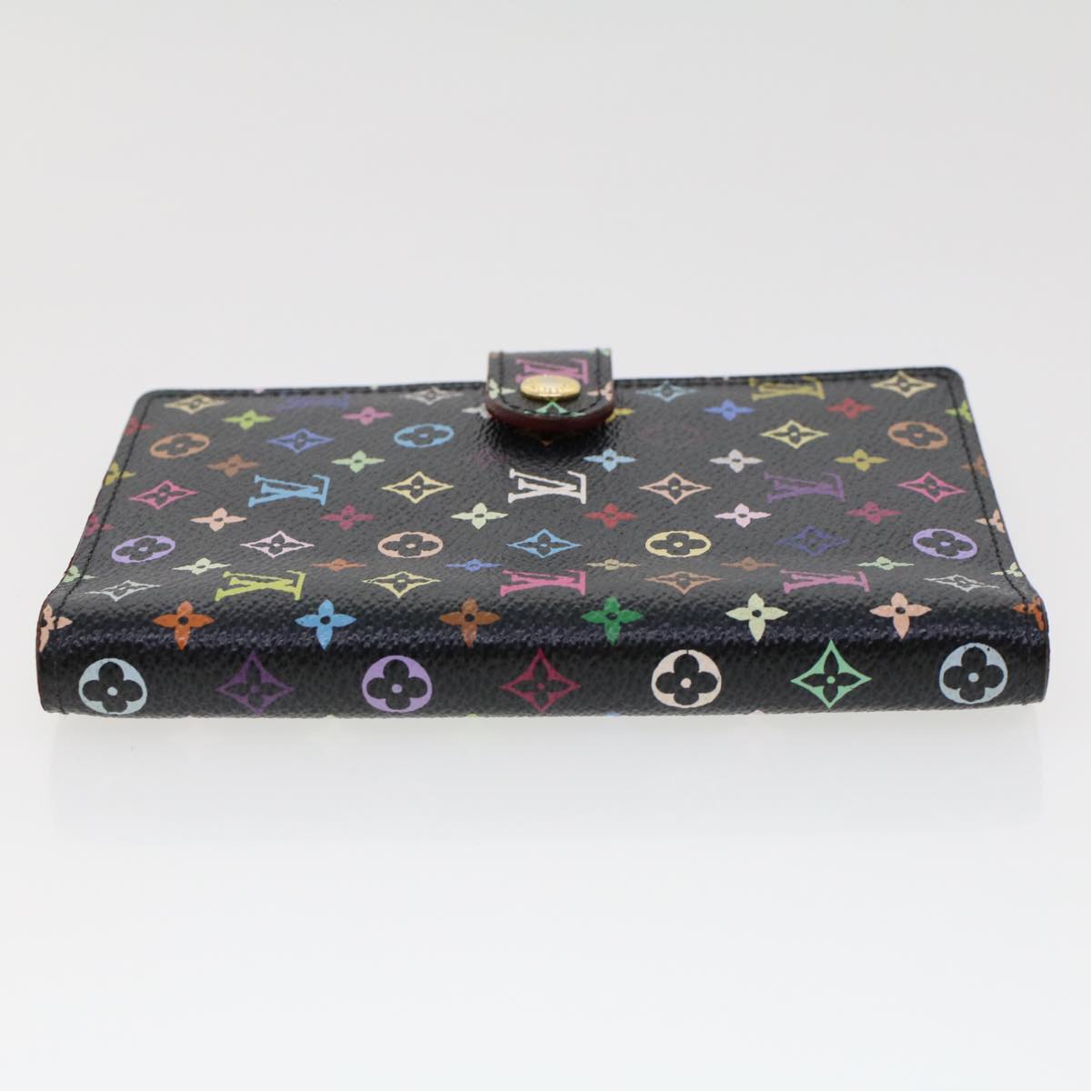 LOUIS VUITTON Monogram Multicolor Agenda PM Day Planner Cover Black R20895 45753