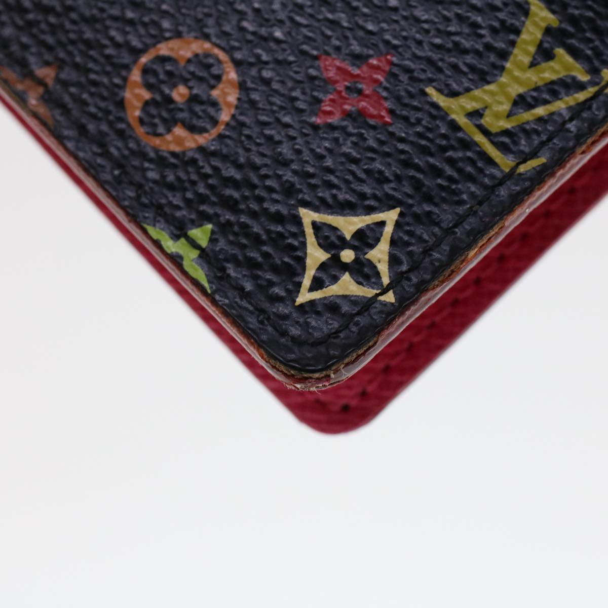 LOUIS VUITTON Monogram Multicolor Agenda PM Day Planner Cover Black R20895 45753