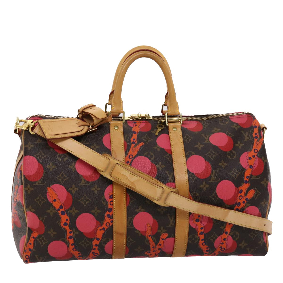 LOUIS VUITTON Monogram Ramage Keepall Bandouliere 45 Bag M41413 LV 45757A