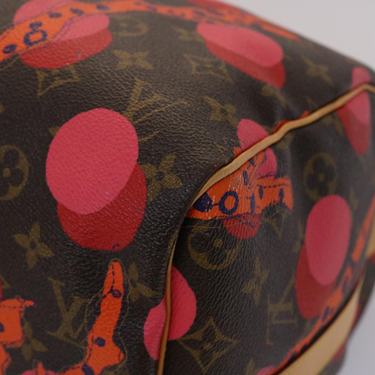 LOUIS VUITTON Monogram Ramage Keepall Bandouliere 45 Bag M41413 LV 45757A