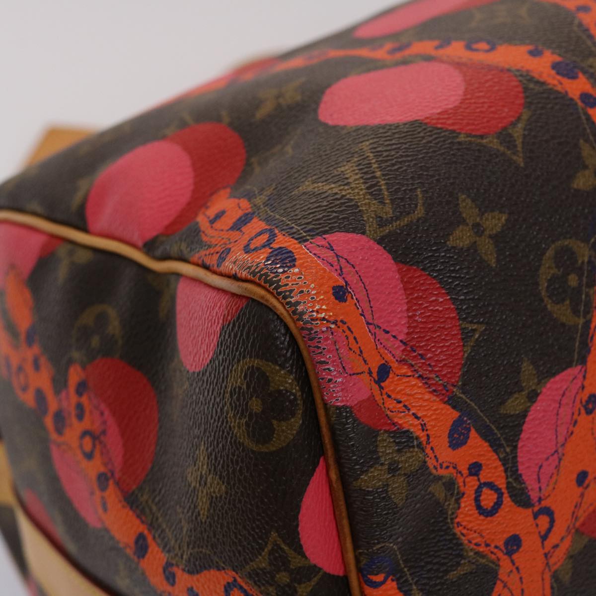 LOUIS VUITTON Monogram Ramage Keepall Bandouliere 45 Bag M41413 LV 45757A
