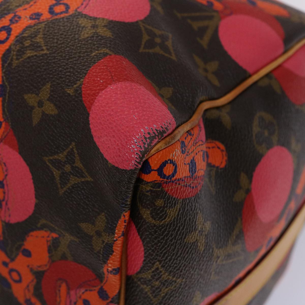 LOUIS VUITTON Monogram Ramage Keepall Bandouliere 45 Bag M41413 LV 45757A