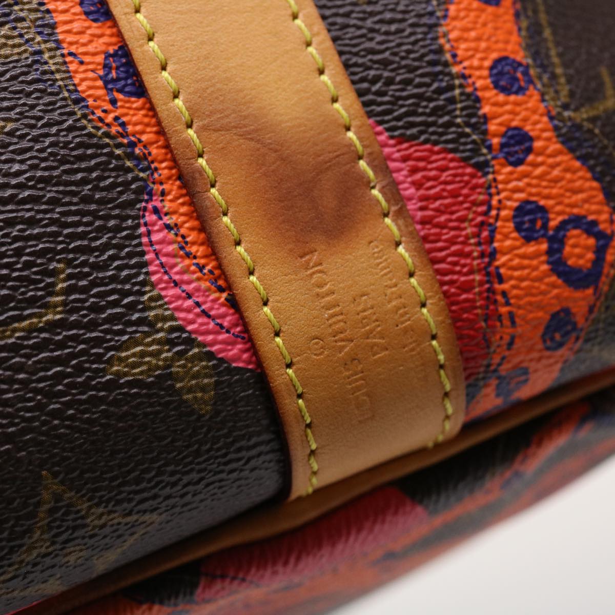 LOUIS VUITTON Monogram Ramage Keepall Bandouliere 45 Bag M41413 LV 45757A