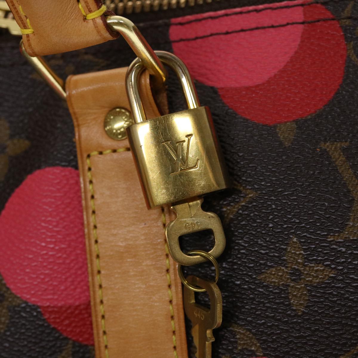 LOUIS VUITTON Monogram Ramage Keepall Bandouliere 45 Bag M41413 LV 45757A
