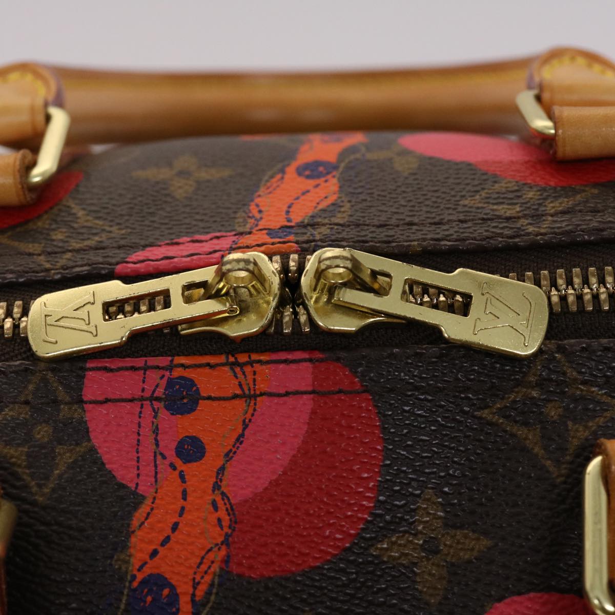 LOUIS VUITTON Monogram Ramage Keepall Bandouliere 45 Bag M41413 LV 45757A