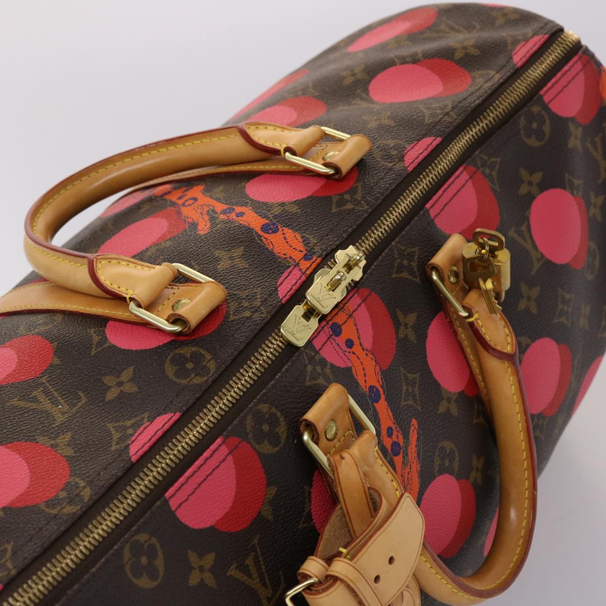 LOUIS VUITTON Monogram Ramage Keepall Bandouliere 45 Bag M41413 LV 45757A