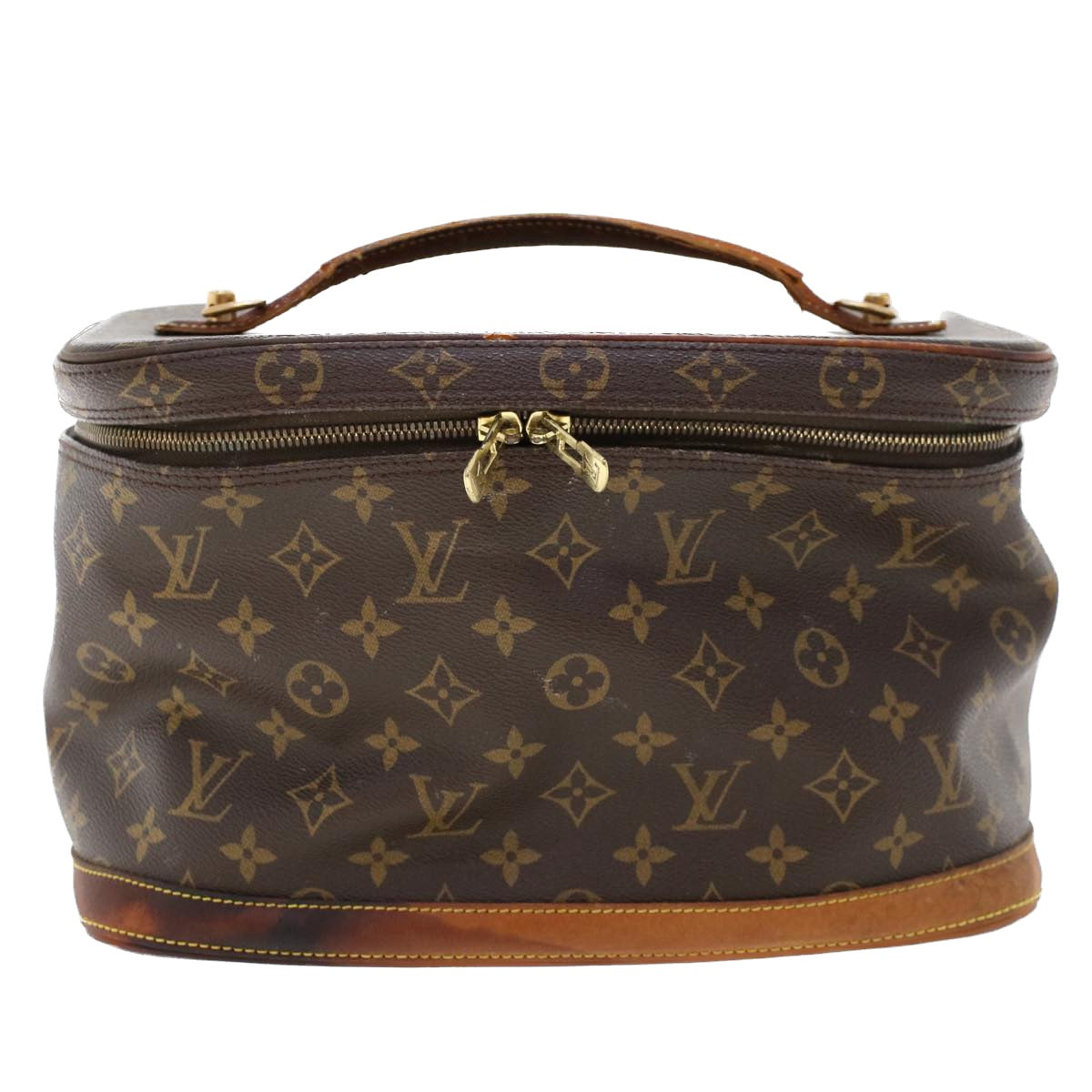 LOUIS VUITTON Monogram Nice Hand Bag 2way M47280 LV 45761