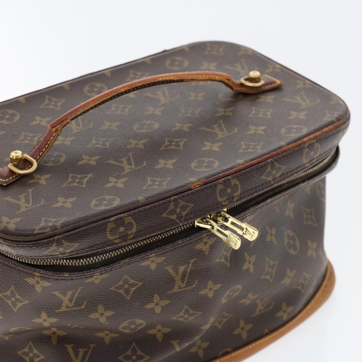 LOUIS VUITTON Monogram Nice Hand Bag 2way M47280 LV 45761