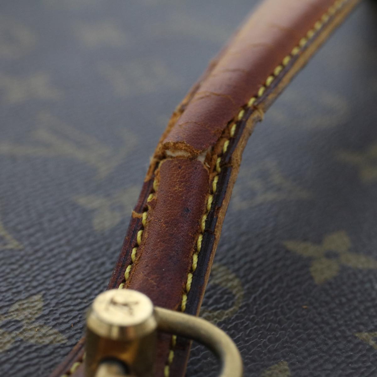 LOUIS VUITTON Monogram Nice Hand Bag 2way M47280 LV 45761