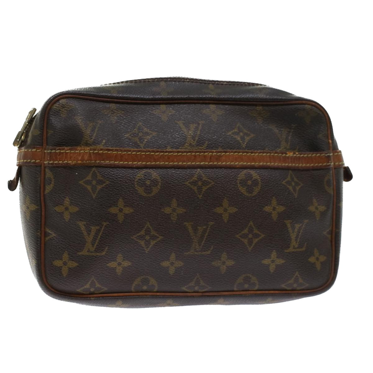 LOUIS VUITTON Monogram Compiegne 23 Clutch Bag M51847 LV 45763