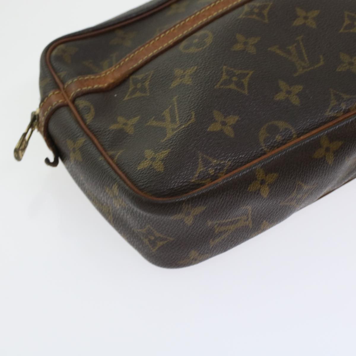 LOUIS VUITTON Monogram Compiegne 23 Clutch Bag M51847 LV 45763