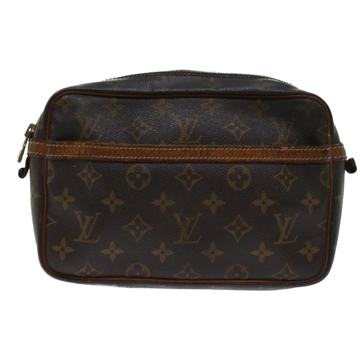 LOUIS VUITTON Monogram Compiegne 23 Clutch Bag M51847 LV 45763